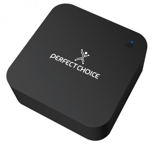Control Perfect Choice PC-108078 IR inalámbrico, Wifi, Negro