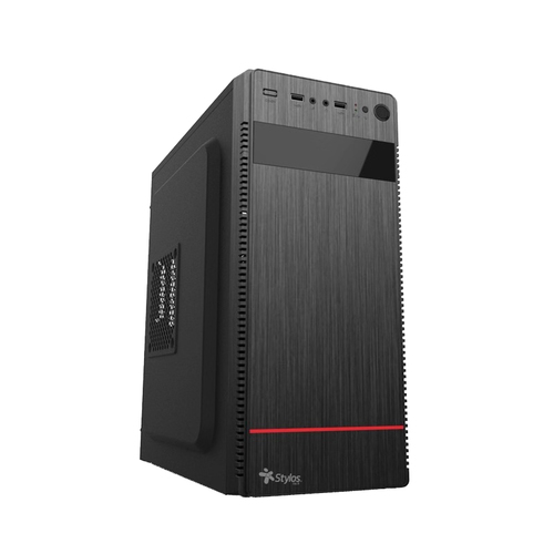 Miniatura 3 de Gabinete Stylos STPGAC4B Cubo, PSU 500 W, PSU Si, Negro