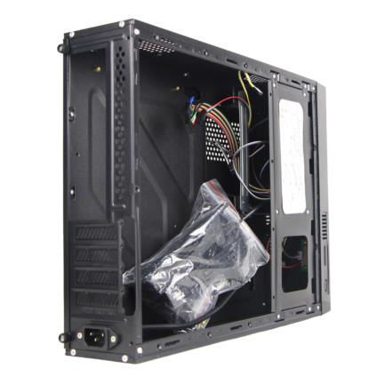 Miniatura 4 de Gabinete Stylos STGAKL1B Factor de forma pequeña (SFF), PSU 550 W, PSU Si, Negro, Rojo