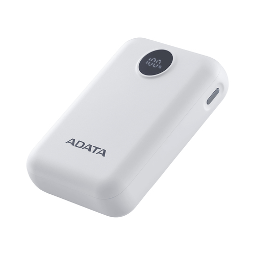 Miniatura 2 de Power Bank ADATA C100 10000 mAh, 3.7 V, Universal, USB, Blanco