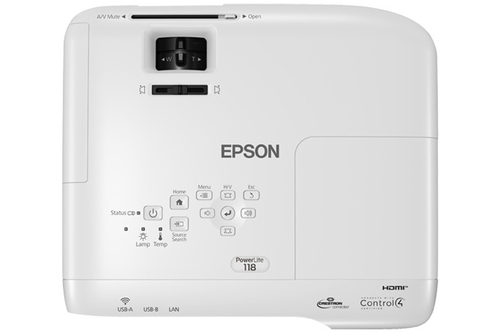 Miniatura 2 de Proyector Epson PowerLite V11HA03020 3-Chip DLP, 3800 lúmenes ANSI, XGA (1024x768), bocinas, Blanco